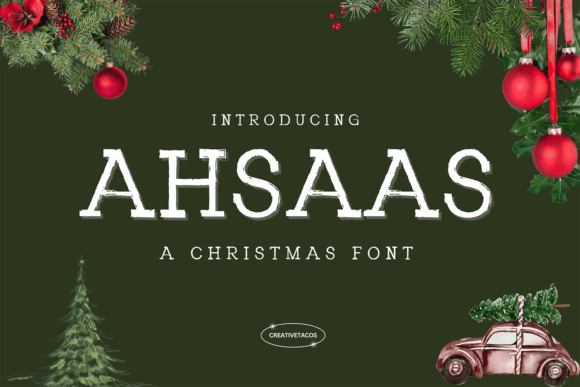 Ahsaas: The Creative Display Font That Elevates Small Business Branding