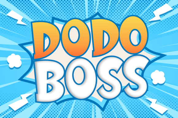 Dodo Boss: The Playful Display Font for Memorable Branding