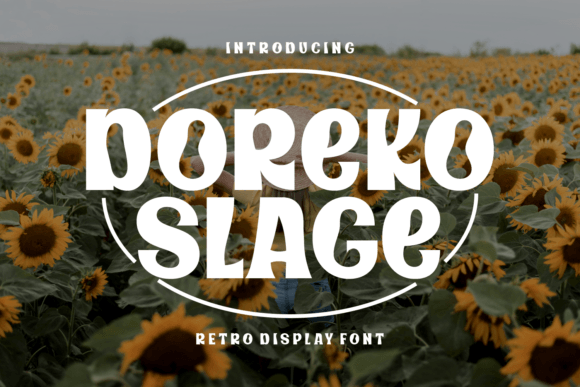 Doreko Slage: The Retro Display Font That Elevates Web Design