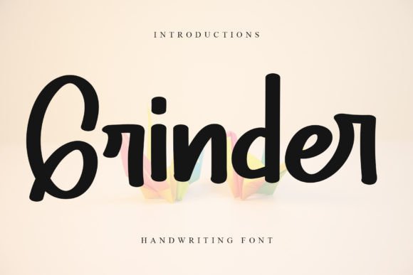 Grinder Font: The Playful Typeface That Transformed My Holiday Brand