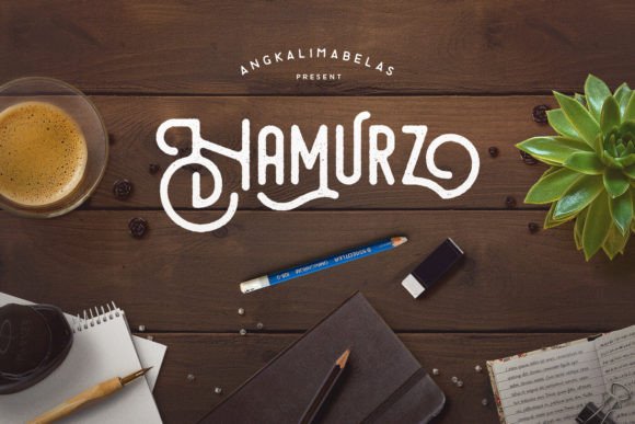 Hamurz: The Creative Display Font for Bold Brand Identity