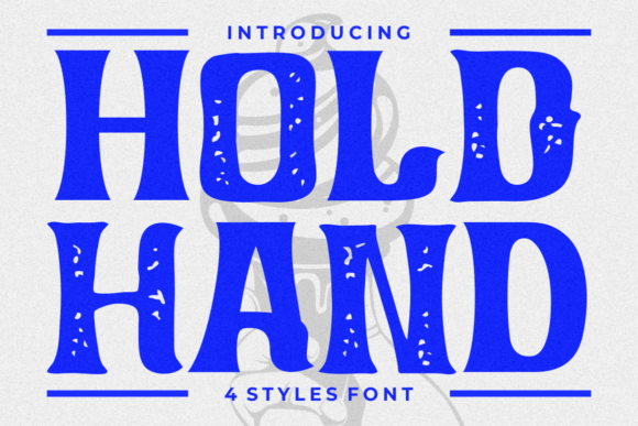 Hold Hand: A Modern Display Typeface for Editorial Design