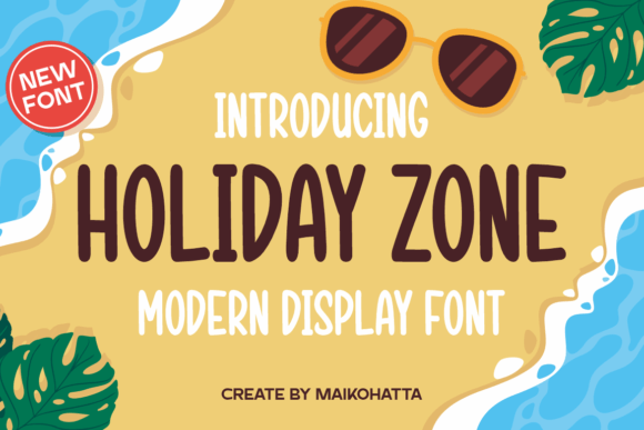 Holiday Zone: The Perfect Display Font for Festive Editorial Design
