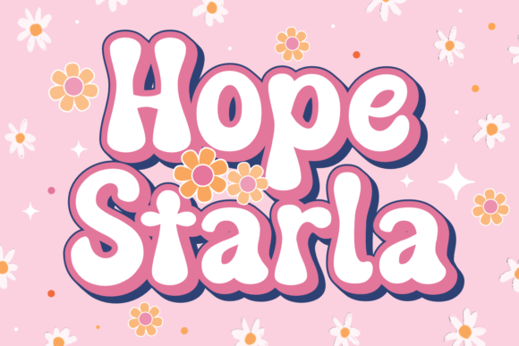 Hope Starla: The Retro Display Font That Elevates Small Business Branding