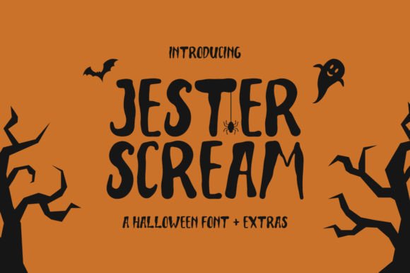 Jester Scream: The Spooky Display Font That Elevates Halloween Campaigns