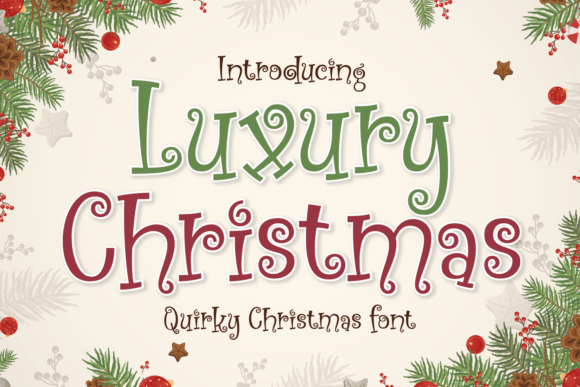 Luxury Christmas: The Display Font That Makes Holiday Campaigns Shine