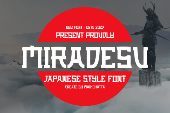 Miradesu: The Premium Display Typeface for Polished Brand Identity