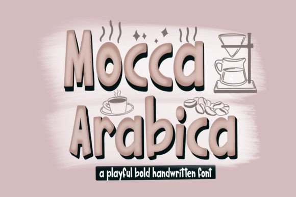 Mocca Arabica: The Playful Typeface for Modern Web Design