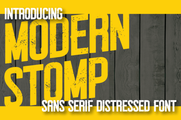 Modern Stomp: The Gritty Typeface That Elevates Campaign Impact