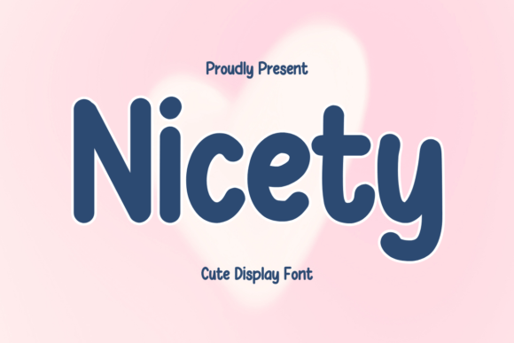 Nicety: A Modern Display Typeface for Editorial Design