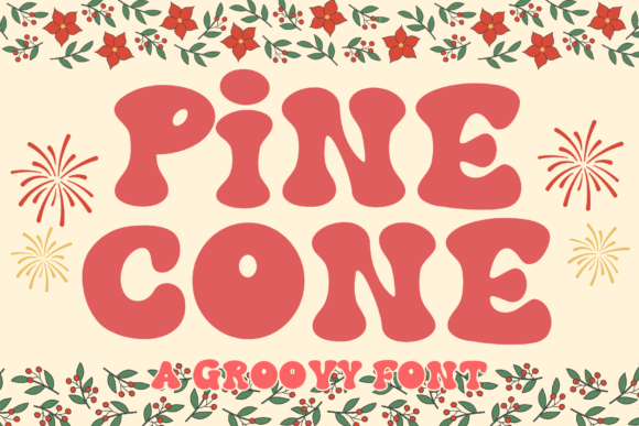 Pinecone: The Retro Display Font for Handmade Branding