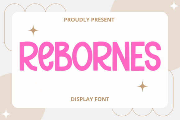Rebornes: The Modern Typeface That Elevates Handmade Shop Branding
