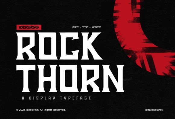 Rockthorn: The Premium Display Font That Transforms Brand Identity
