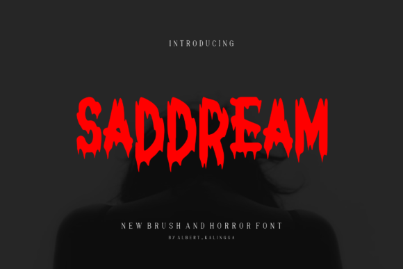 Saddream: A Unique Display Font for Bold Brand Identity