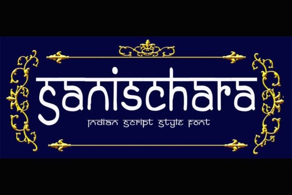 Sanischara: The Premium Display Font for Authentic Brand Identity