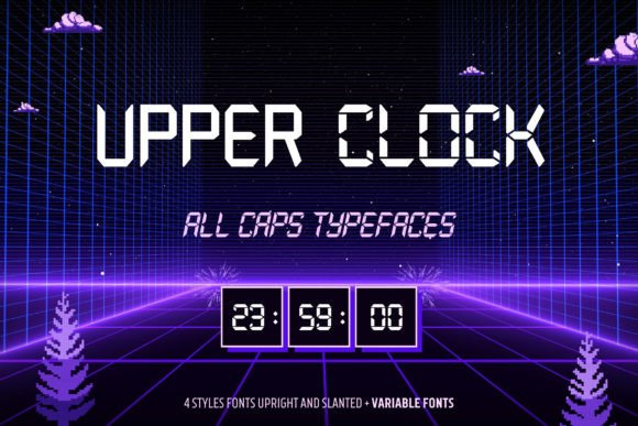 Upper Clock: The Display Typeface That Elevates Digital Branding